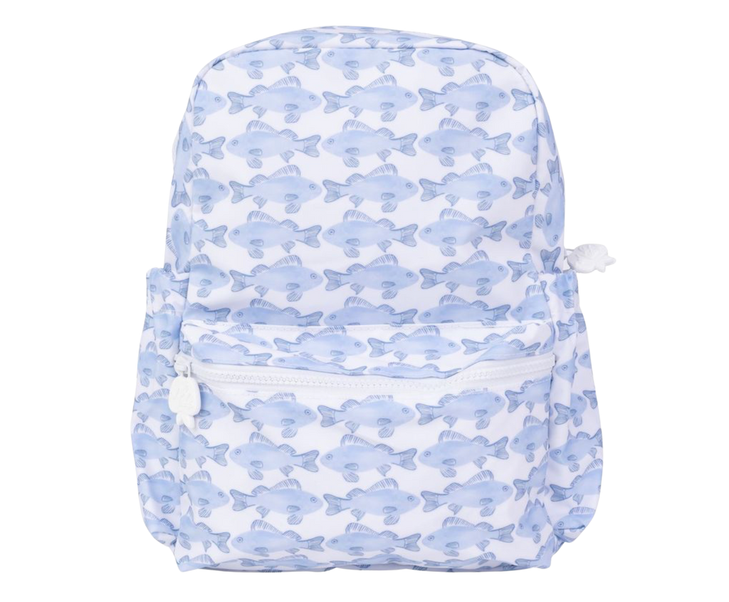 トートバッグ house on the hill Fish Knapsack Ice Blue The Backpack in Fish — Apple Of My Isla