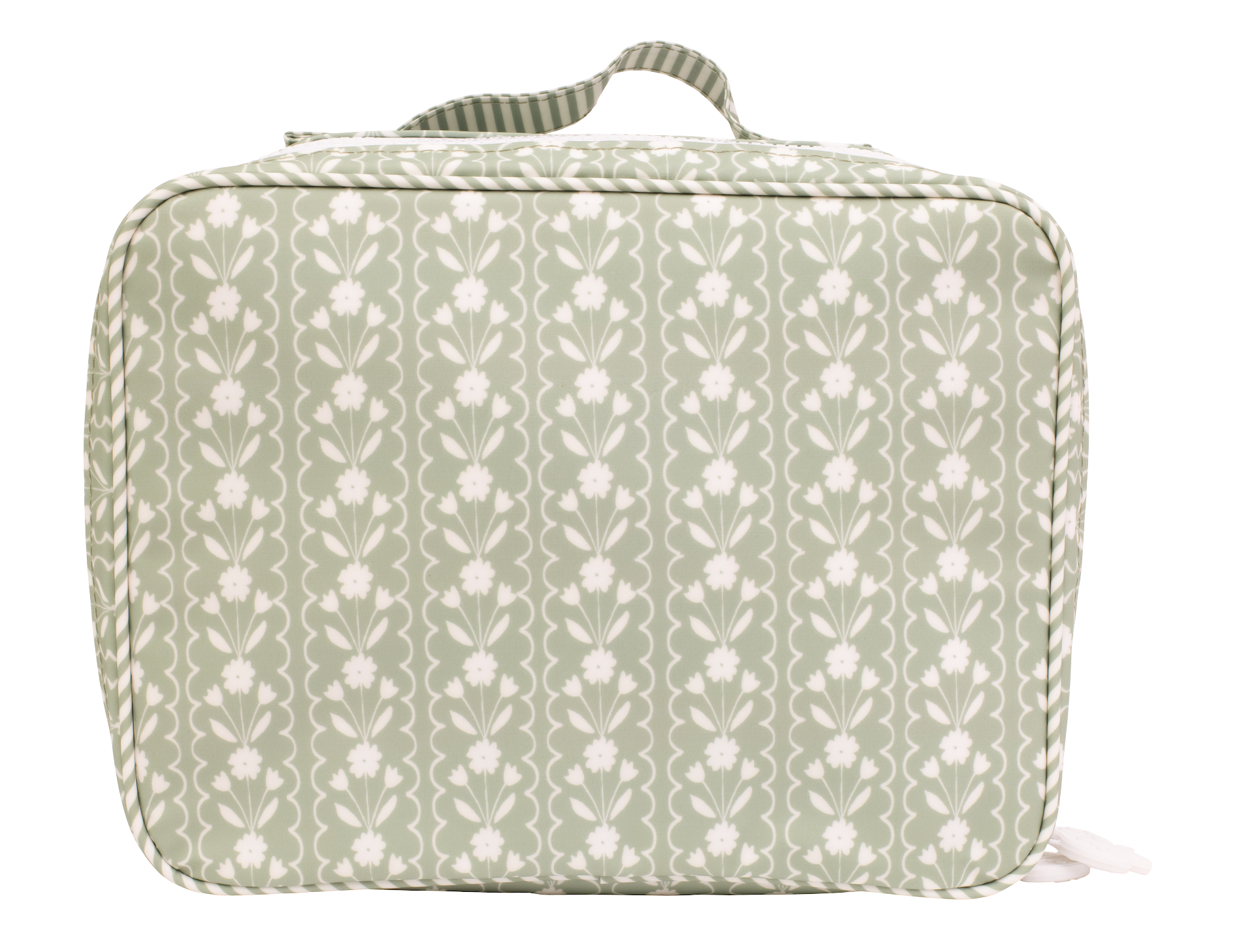 The Lunchbox in Sage Floral