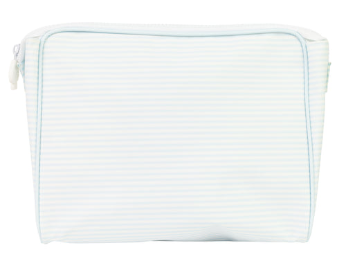 The Go Bag in Light Blue Stripe