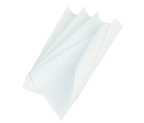 Applique Sheets in Light Blue Stripe