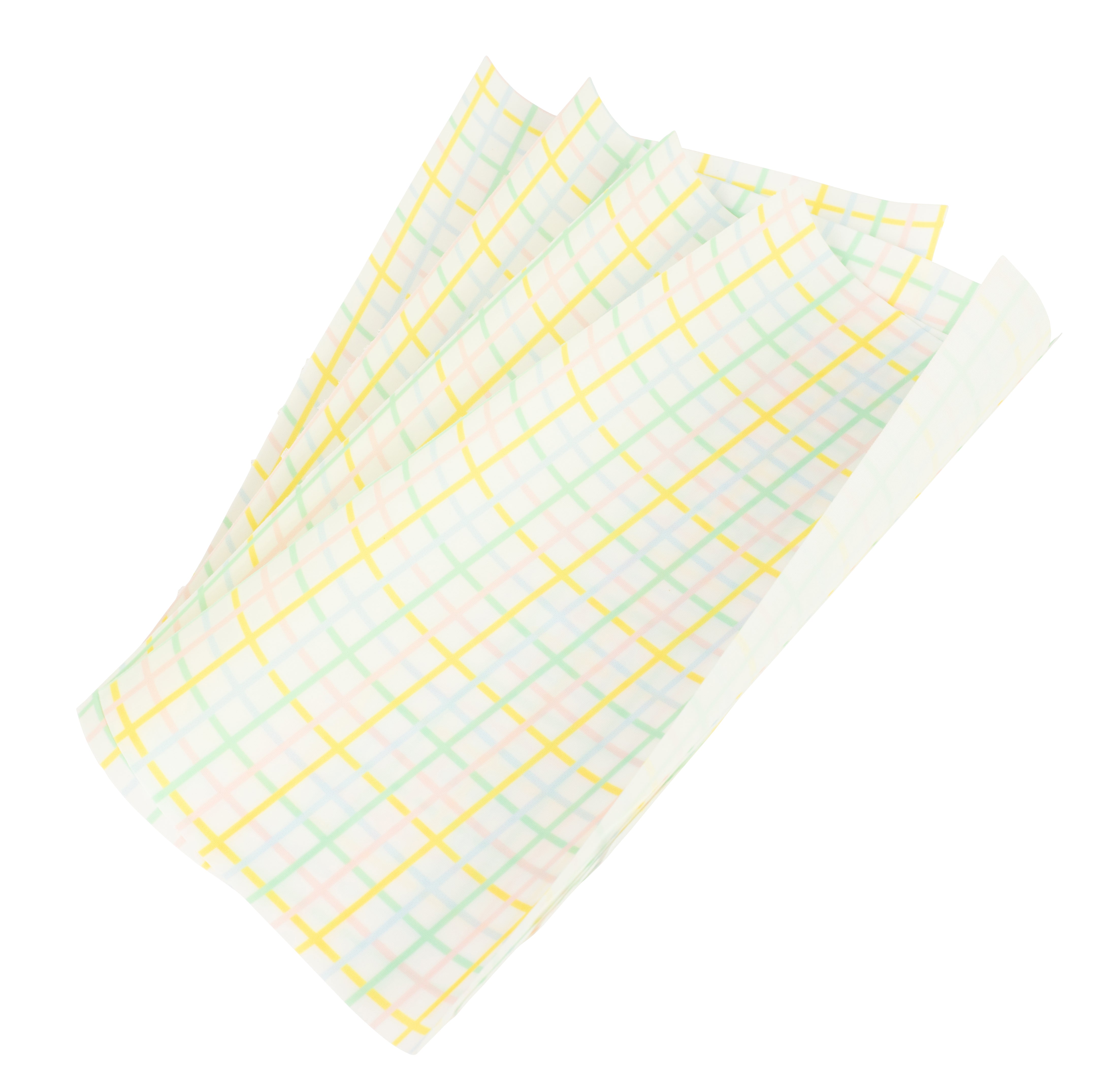 Applique Sheets in Multi Windowpane