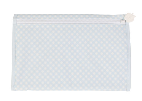 The Changing Pad in Blue Gingham