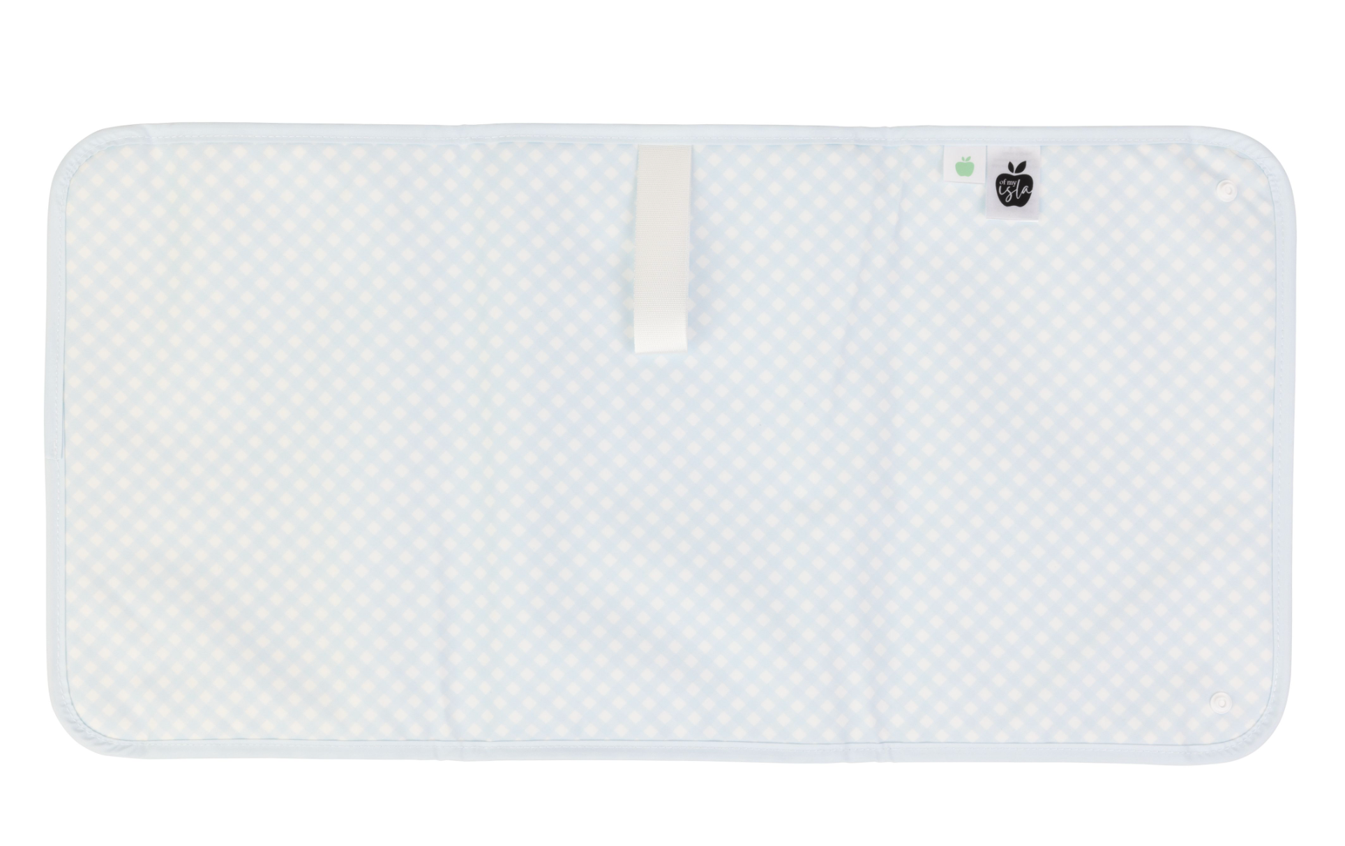 The Changing Pad in Blue Gingham