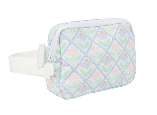 The Crossover Belt Bag in Pastel Floral