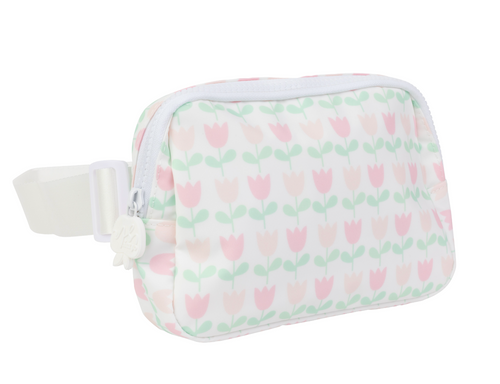 The Crossover Belt Bag in Tulips