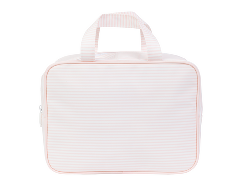 The Take It Tote in Pink Stripe