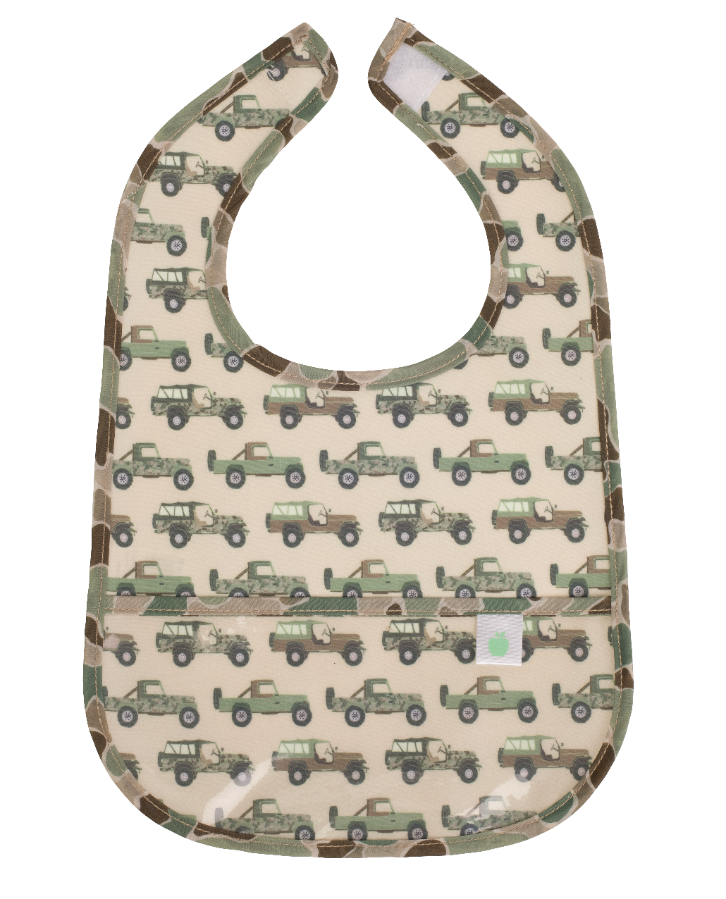 The Wipe It Bib in Jeeps