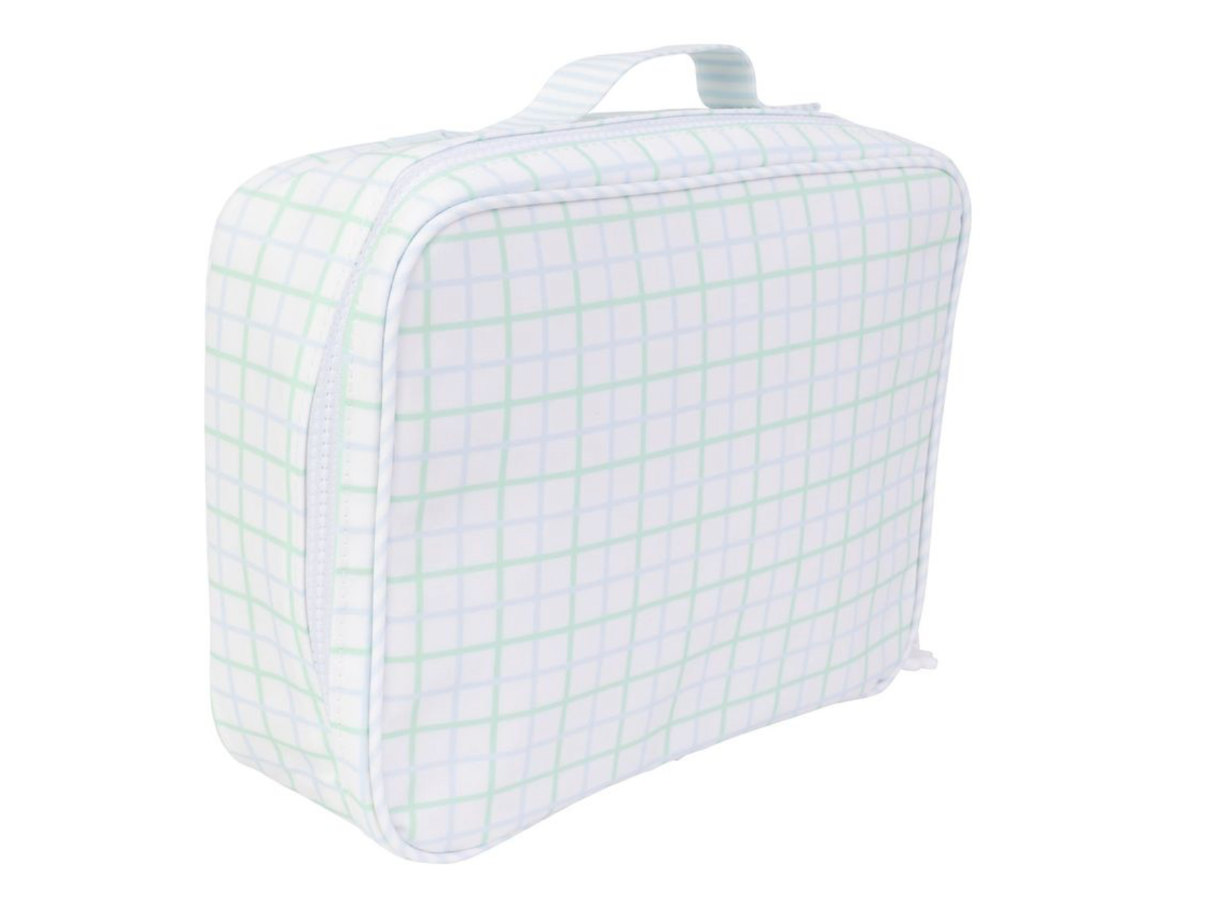 The Lunchbox in Blue/Green Windowpane