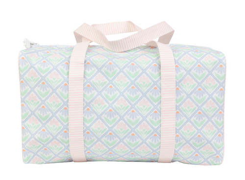 The Duffle Bag in Pastel Floral