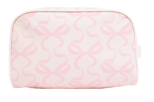 The Dopp Kit in Bows on Pink