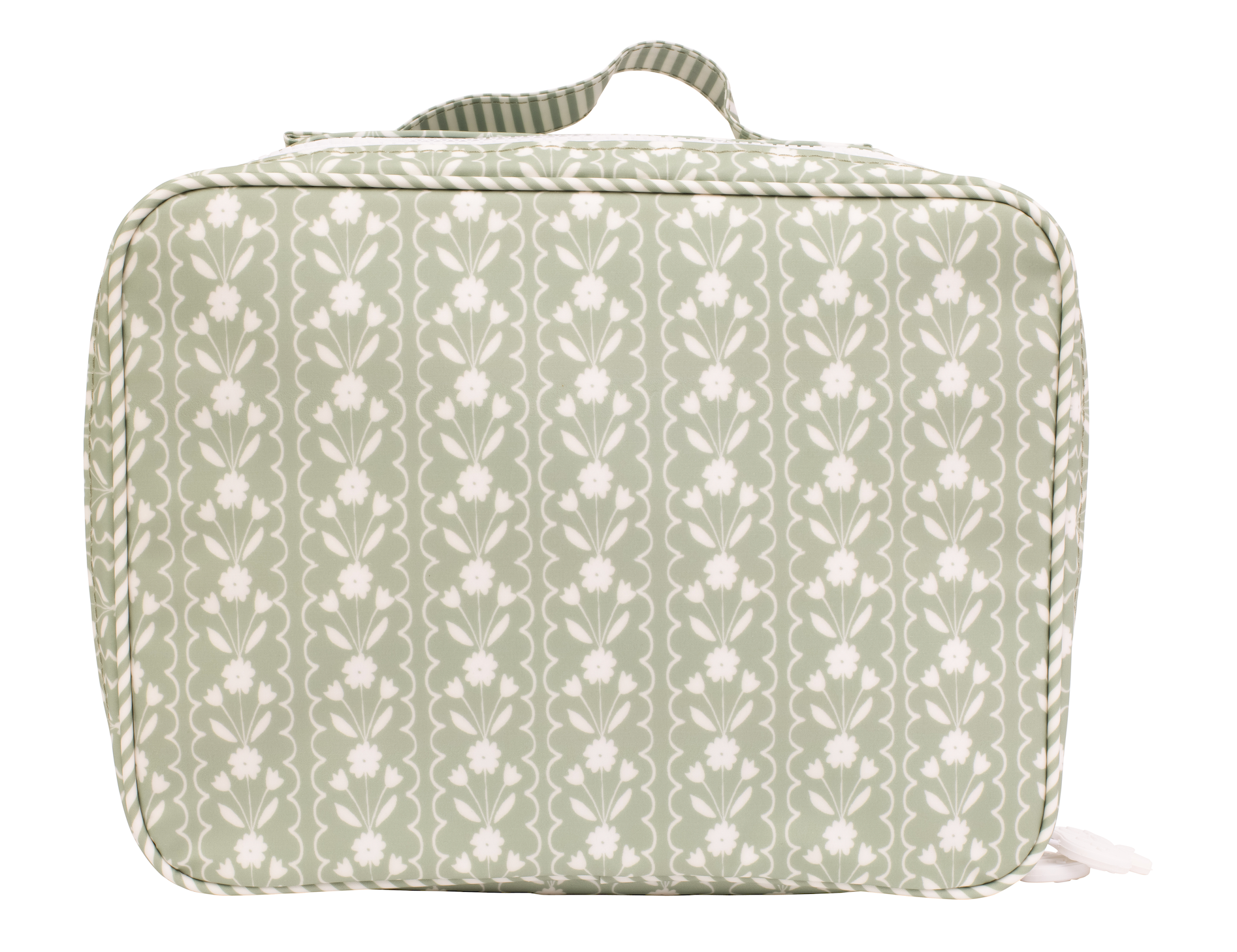 The Lunchbox in Sage Floral
