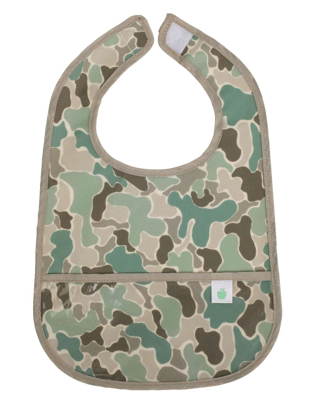 The Wipe It Bib in Camo