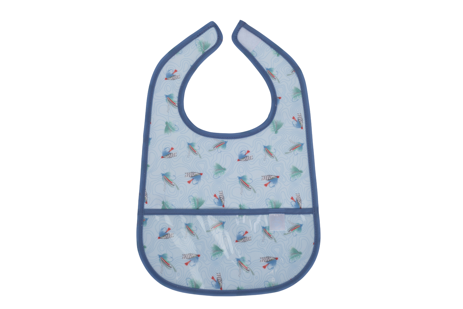 The Wipe It Bib in Flies