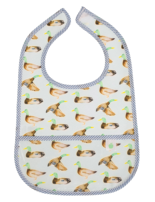 The Wipe It Bib in Mallards