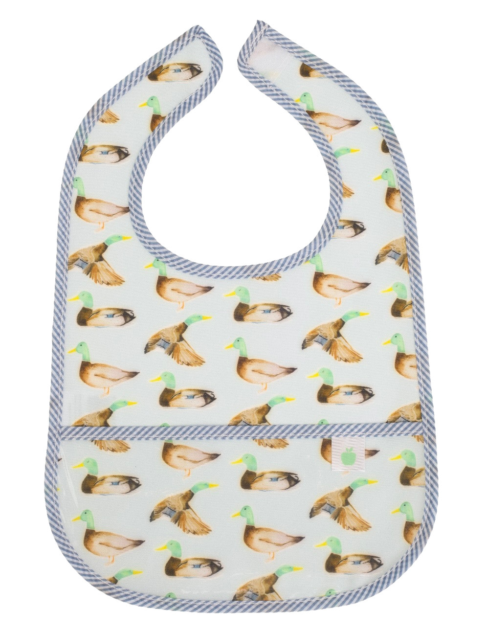 The Wipe It Bib in Mallards