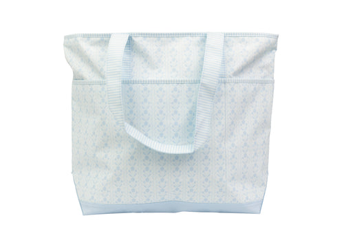 The Beach Bag in Bluebell Floral