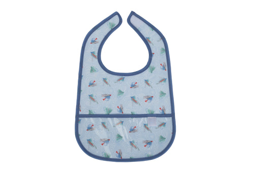 The Wipe It Bib in Flies