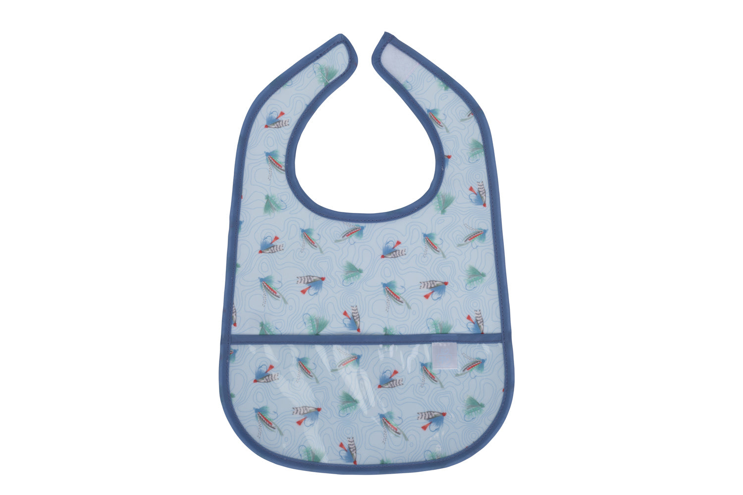 The Wipe It Bib in Flies