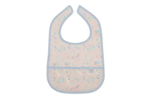 The Wipe It Bib in Unicorns
