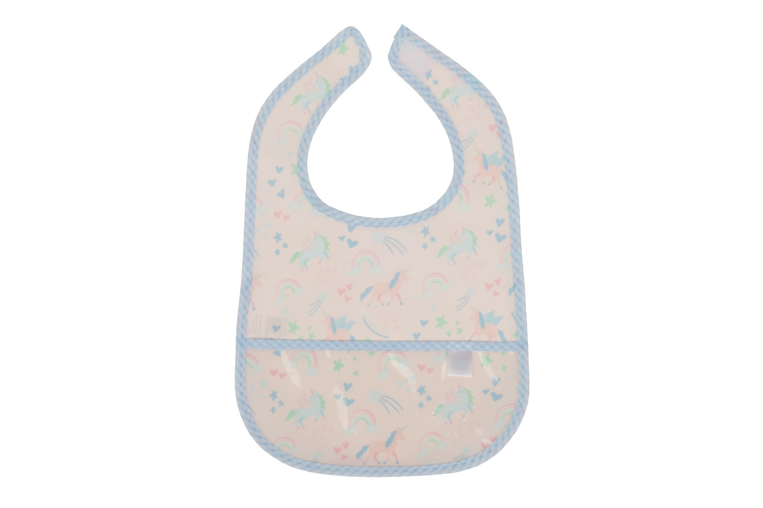 The Wipe It Bib in Unicorns