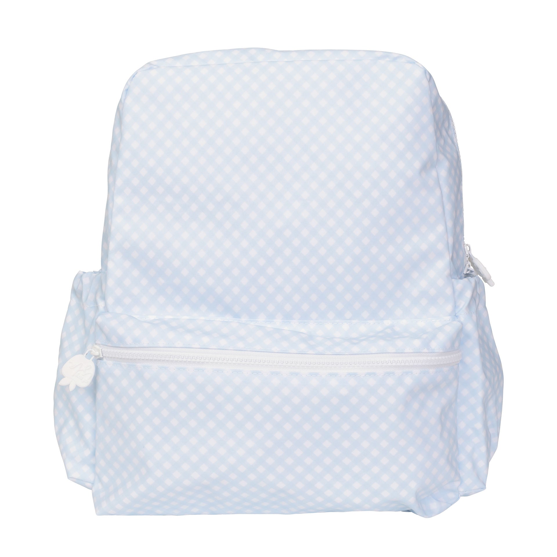 The Backpack in Blue Gingham
