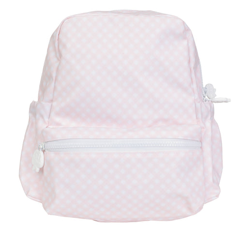The Backpack in Pink Gingham