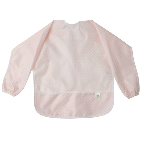 The Cover Everything Bib in Pink Gingham
