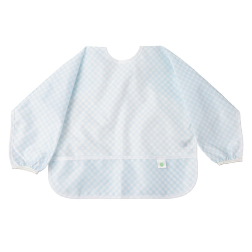 The Cover Everything Bib in Blue Gingham