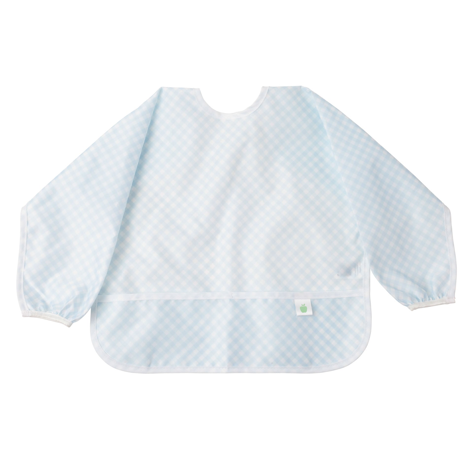 The Cover Everything Bib in Blue Gingham