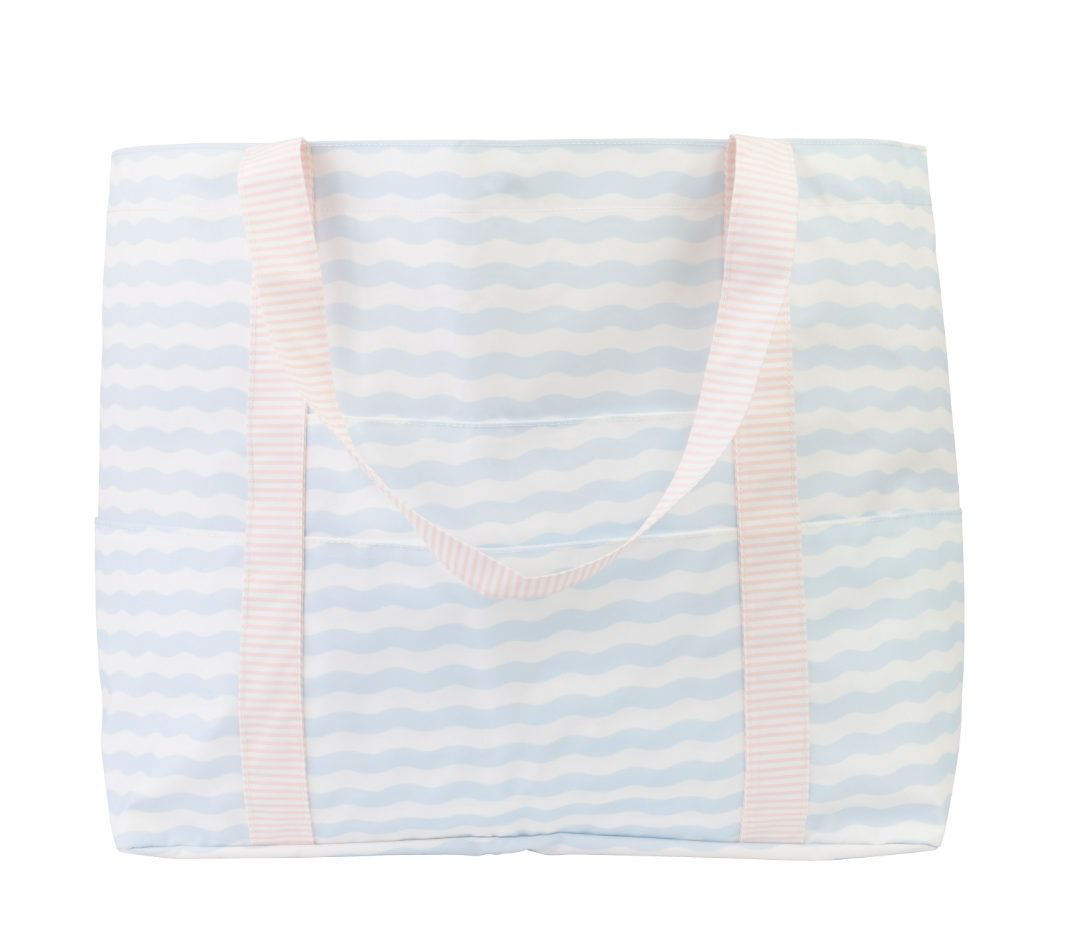 The Summer Bag in Blue/Pink