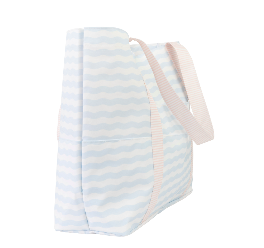The Summer Bag in Blue/Pink