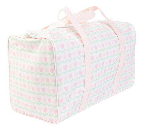 The Duffle Bag in Tulips